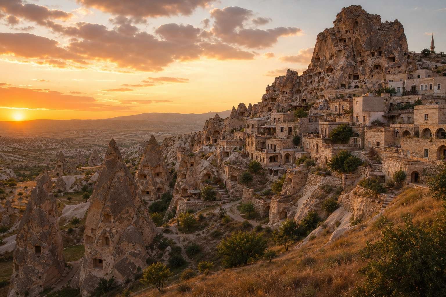 Cavusin Cappadocia transfer destination